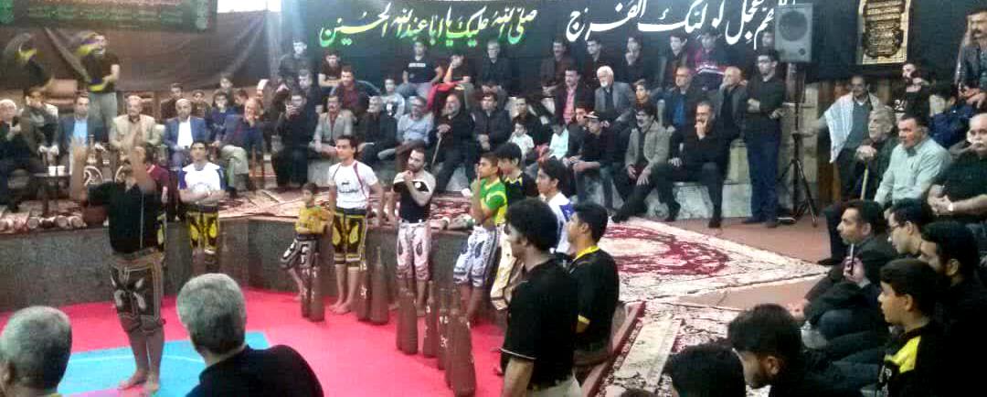 عزاداری هیئت ورزشهای باستانی و زورخانه ای کاشان